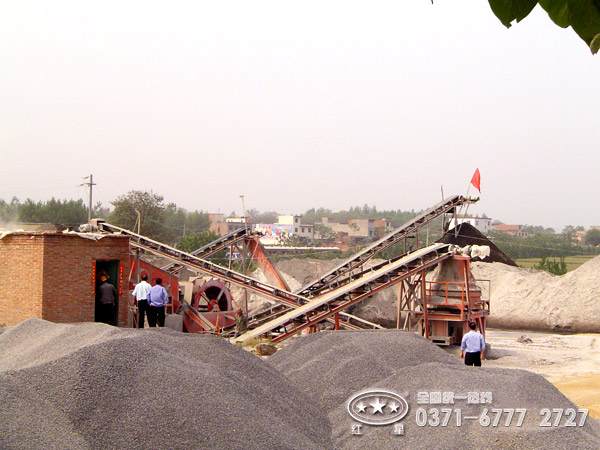 鐵路道砟碎石生產線方案