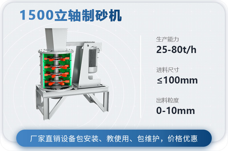 1500立軸制砂機參數