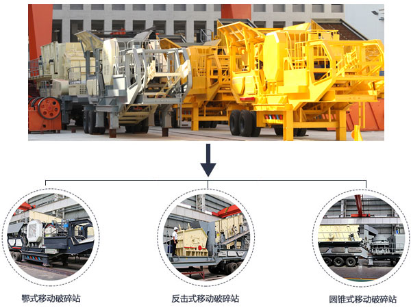 三種常用移動碎石機(jī)類型